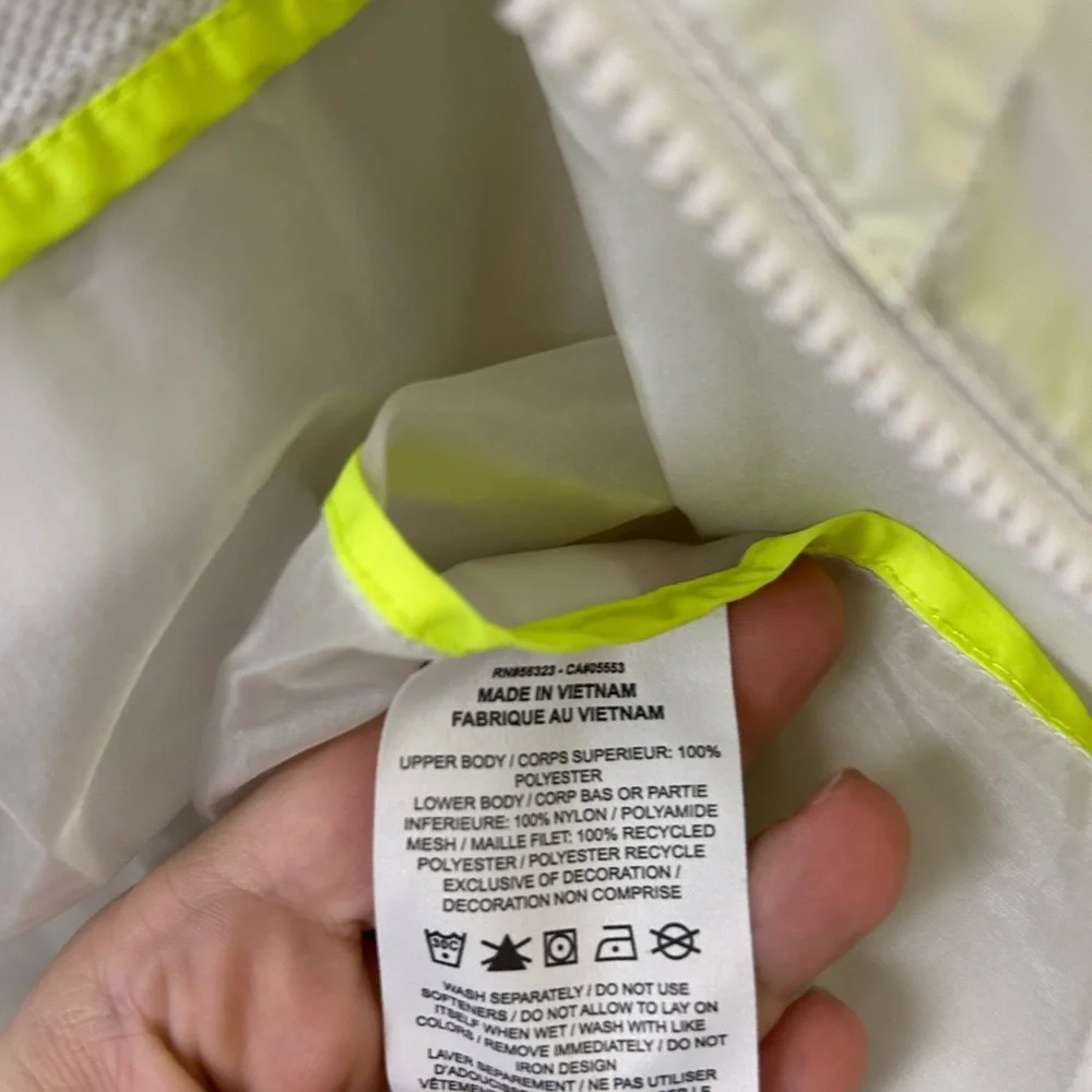Nike Jacket Full Zip Hooded Windbreaker Rainjacket Youth Girls
